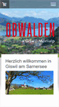 Mobile Screenshot of giswil-tourismus.ch